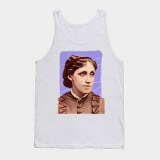 American Novelist Louisa May Alcott illustration Tank Top